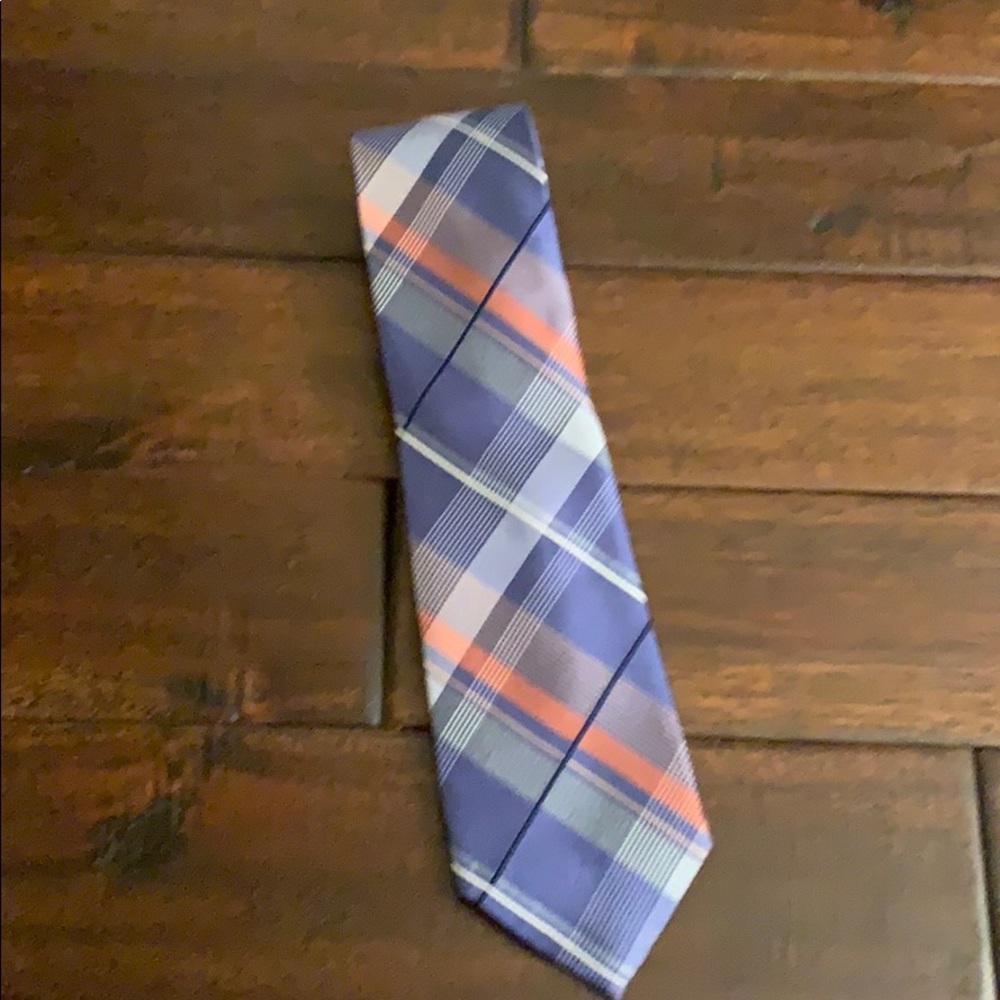 Michael Kors Silk Plaid Tie
